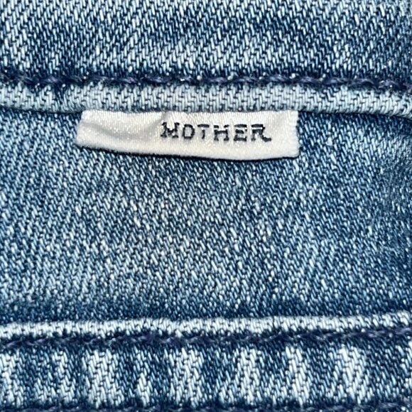 MOTHER THE MID RISE DAZZLER ANKLE JEANS IN WE THE ANIMALS WASH -EUC - W32 x L27 - Picture 8 of 14